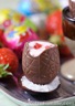 Oeufs en chocolat à la crème de fraises (Pâques)