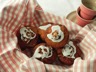 Muffins style brioches à la cannelle, sans gluten et sans lactose