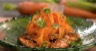 Poulet laqué au sésame tagliatelles de carottes par Laurent Mariotte