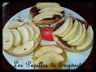 Recette de tartelettes fines aux pommes /  crunchy, Nutella® ou miel