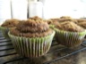 Muffins aux pommes sans lait, sans oeufs et sans gluten