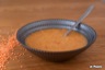Velouté, soupe de lentilles corail