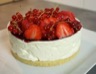 Cheesecake 'express' sans cuisson aux fruits rouges