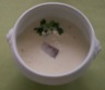 Potages et soupes: Crème de choux fleur au magret fumé