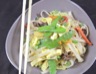 Nouilles chinoises sautées aux légumes