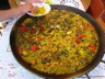 Paella express chorizo lardons avec cookeo