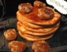 Pancakes à la crème de marrons et marrons glacés