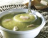 Potages et soupes: Potage de brocoli à la truite fumée