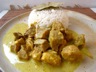 Sauté de porc au curry avec cookeo