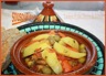 Tajine de poulet - pommes de terre et olives