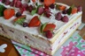 Tiramisu aux fraises (gâteau de fêtes)