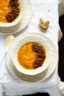 Soupe veloutée de courge butternut à l'orange et lentilles
