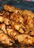 Brochettes de poulet au beurre de cacahuètes