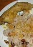 Curry de poulet en cocotte et son riz aux fruits secs