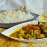 Curry de volaille minute riz créole