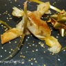 Papillotes de Foie Gras au Miel et Pain d'épices