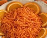 Salade de carottes râpées à l'orange