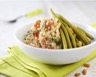 Salade de haricots verts et quinoa aux tomates confites et coriandre