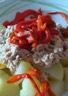 Salade de pommes de terre et tuna salad