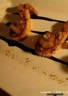 Symphonie de notes de pain d'épices grillés foie gras poêlé et émincé de poire