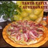 Tarte tatin 'Auvergnate' pommes de terre & lard au roquefort