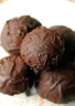 Truffes au chocolat noir coeur fondant chocolat blanc à la cardamome
