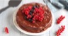 Gâteau au chocolat mascarpone et fruits rouges