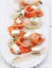 Panna Cotta de Roquefort saumon Gravalax salade croquante et poire fondante