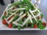 Salade d'asperges et crudités