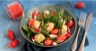 Salade de Fraises du Périgord IGP et boulettes de poulet